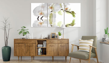 Canvas Print - Wonderful Orchid (3 Parts)