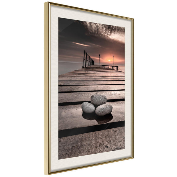 Poster - Stones on the Pier