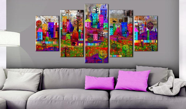 Canvas Print - The City of Expression