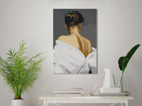 DIY canvas painting - Woman's Back