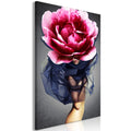 Canvas Print - Flower Girl (1 Part) Vertical