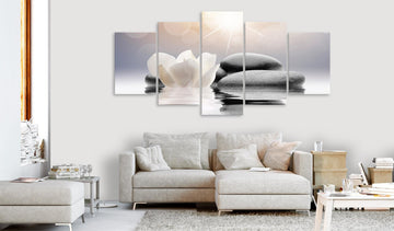 Canvas Print - Natural Lightness (5 Parts) Wide