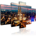 Canvas Print - Koeln: Night Panorama