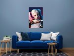 Canvas Print - Harlequin (1 Part) Vertical