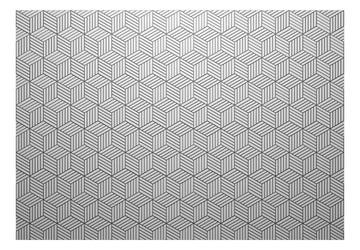 Self-adhesive Wallpaper - Hexagons in Detail