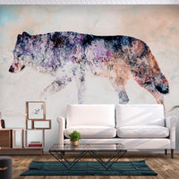 Self-adhesive Wallpaper - Lonely Wolf