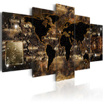 Canvas Print - World of bronze