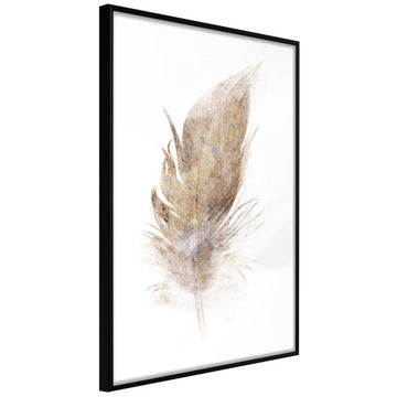 Poster - Lost Feather (Beige)