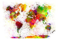 Self-adhesive Wallpaper - Dyed World