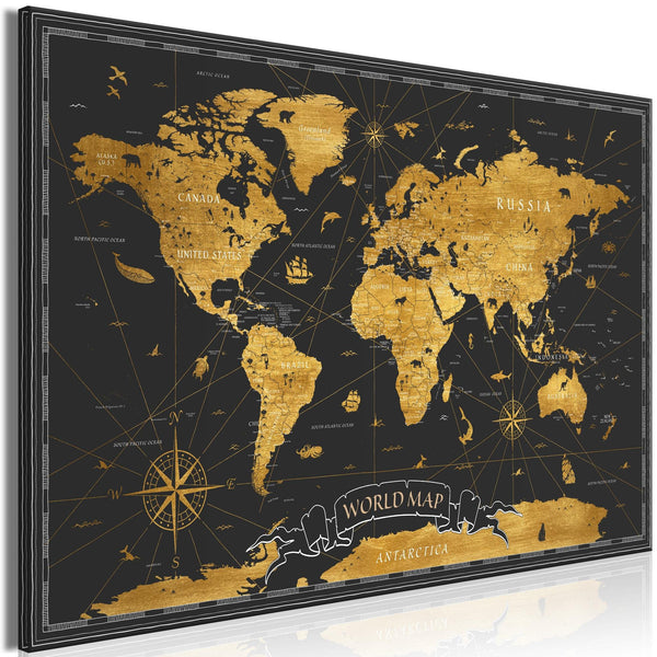 Canvas Print - Luxurious World (1 Part) Wide