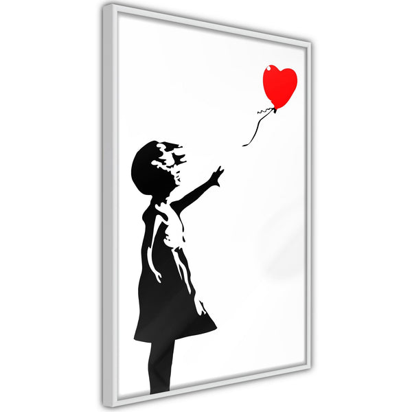 Poster - Banksy: Girl with Balloon I