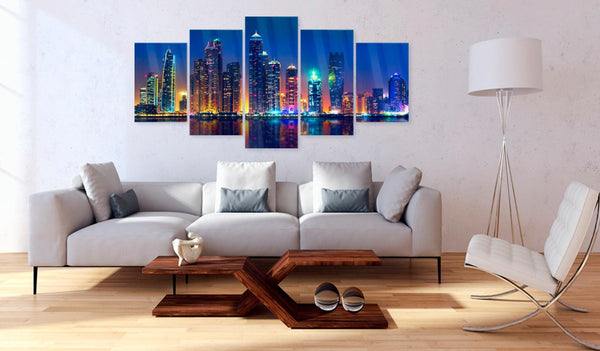 Acrylic Print - Nights in Dubai [Glass]