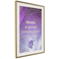 Poster - Always Be Yourself