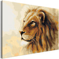 DIY canvas painting - Lion King