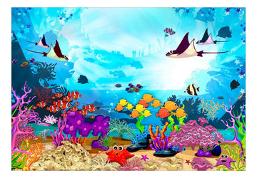 Self-adhesive Wallpaper - Underwater Fun