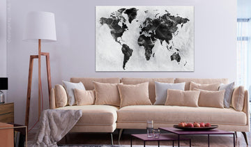 Canvas Print - Colourless World (1 Part) Wide