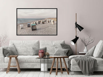 Poster - Baltic Beach Chairs