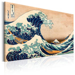 Canvas Print - The Great Wave off Kanagawa (Reproduction)