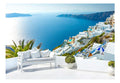 Wallpaper - View on Santorini