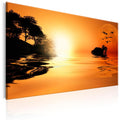 Canvas Print - The Island of the Setting Sun