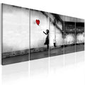 Canvas Print - Banksy: Runaway Balloon