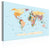 Canvas Print - World Map: Travel with Me