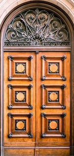 Photo wallpaper on the door - Antique Doors