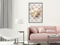 Poster - Lilies on Leather Upholstery