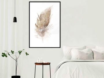 Poster - Lost Feather (Beige)