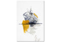 Canvas Print - Birds Over Water (1 Part) Vertical