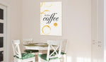 Canvas Print - My Home: Coffee