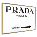 Poster - Prada (White)