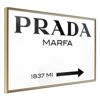 Poster - Prada (White)