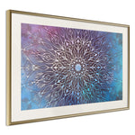 Poster - Blue and Pink Mandala