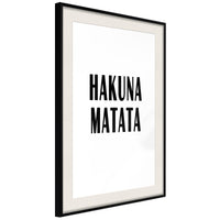 Poster - Hakuna Matata