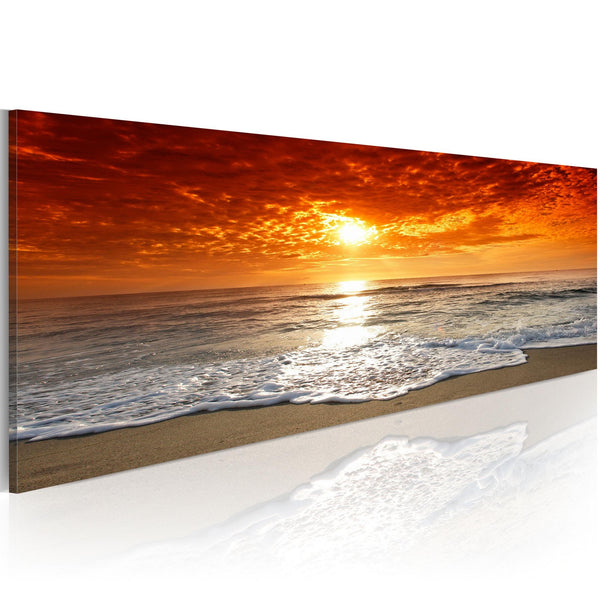 Canvas Print - Romantic  sunset