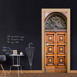 Photo wallpaper on the door - Antique Doors