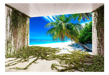 Wallpaper - Beach and Ivy