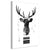 Canvas Print - Abstract Antlers (1 Part) Vertical