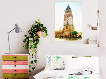 Canvas Print - Cracow: Town Hall (1 Part) Vertical