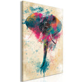 Canvas Print - Elephant Trunk (1 Part) Vertical