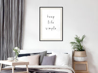 Poster - Simple Life