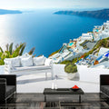 Wallpaper - View on Santorini