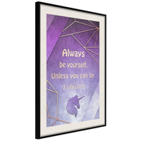 Poster - Always Be Yourself