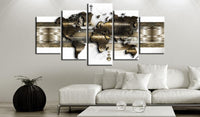 Canvas Print - Metalic World