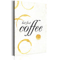 Canvas Print - My Home: Coffee