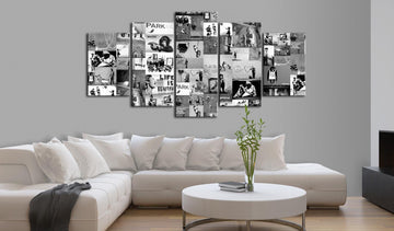 Canvas Print - Banksy: Graffiti Collage IV