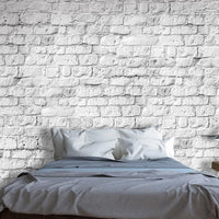 Wallpaper - White brick