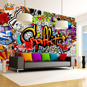 Wallpaper - Colorful Graffiti