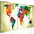 Canvas Print - Unusual World Map